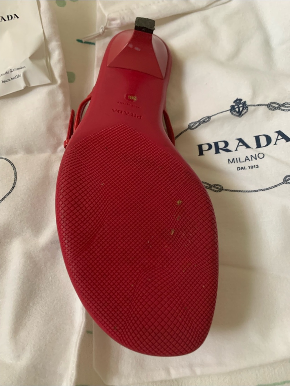 Prada PINK Sport Summer Peonia 8.5 - Picture 5 of 8